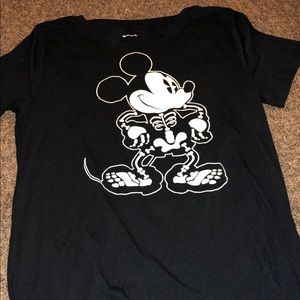 Glow in the dark Mickey Halloween Shirt